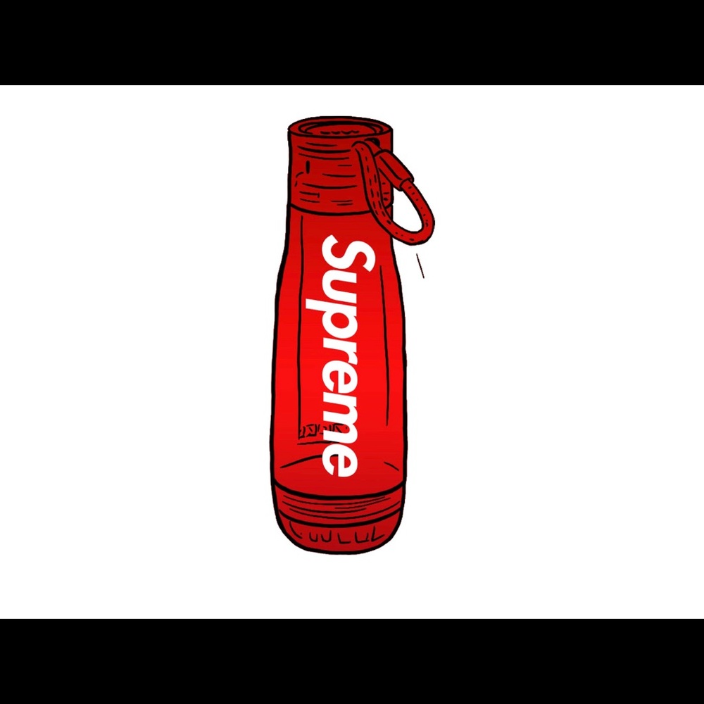 Supreme Zoku Glass Water Bottle